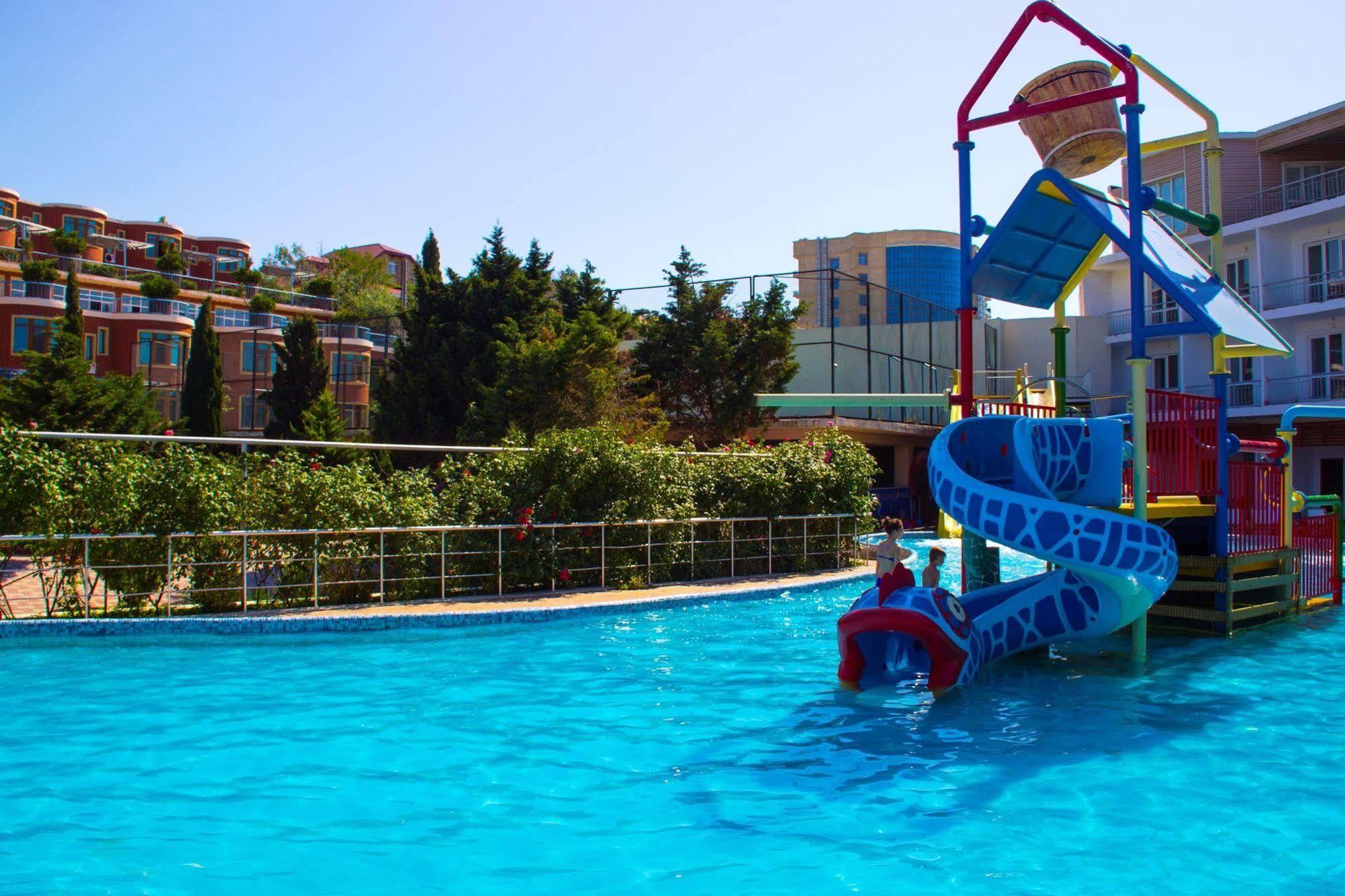 Af Hotel Aqua Park Family Resort Complex Novxani Dış mekan fotoğraf